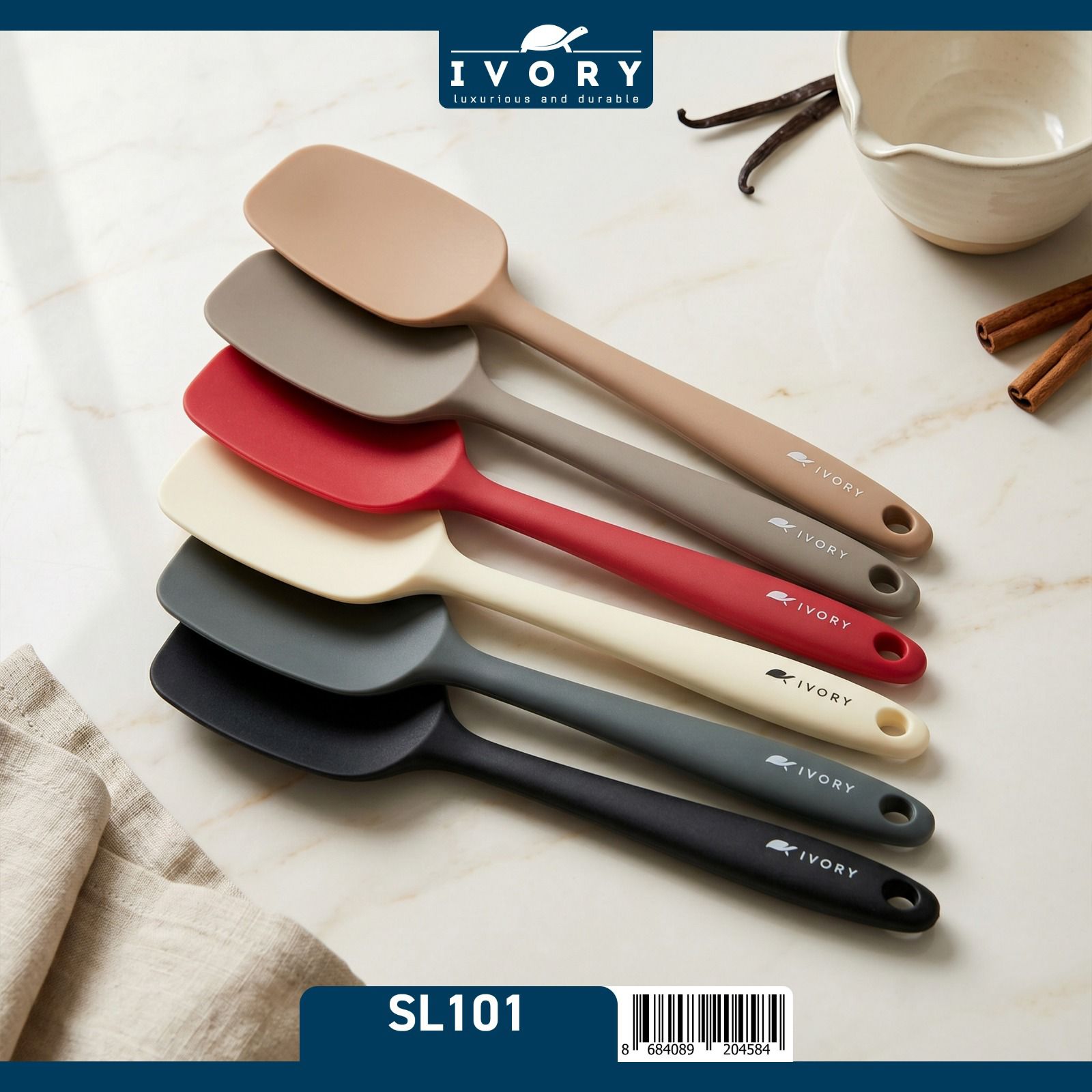 İVORY SİLİKON SPATULA SL101 +